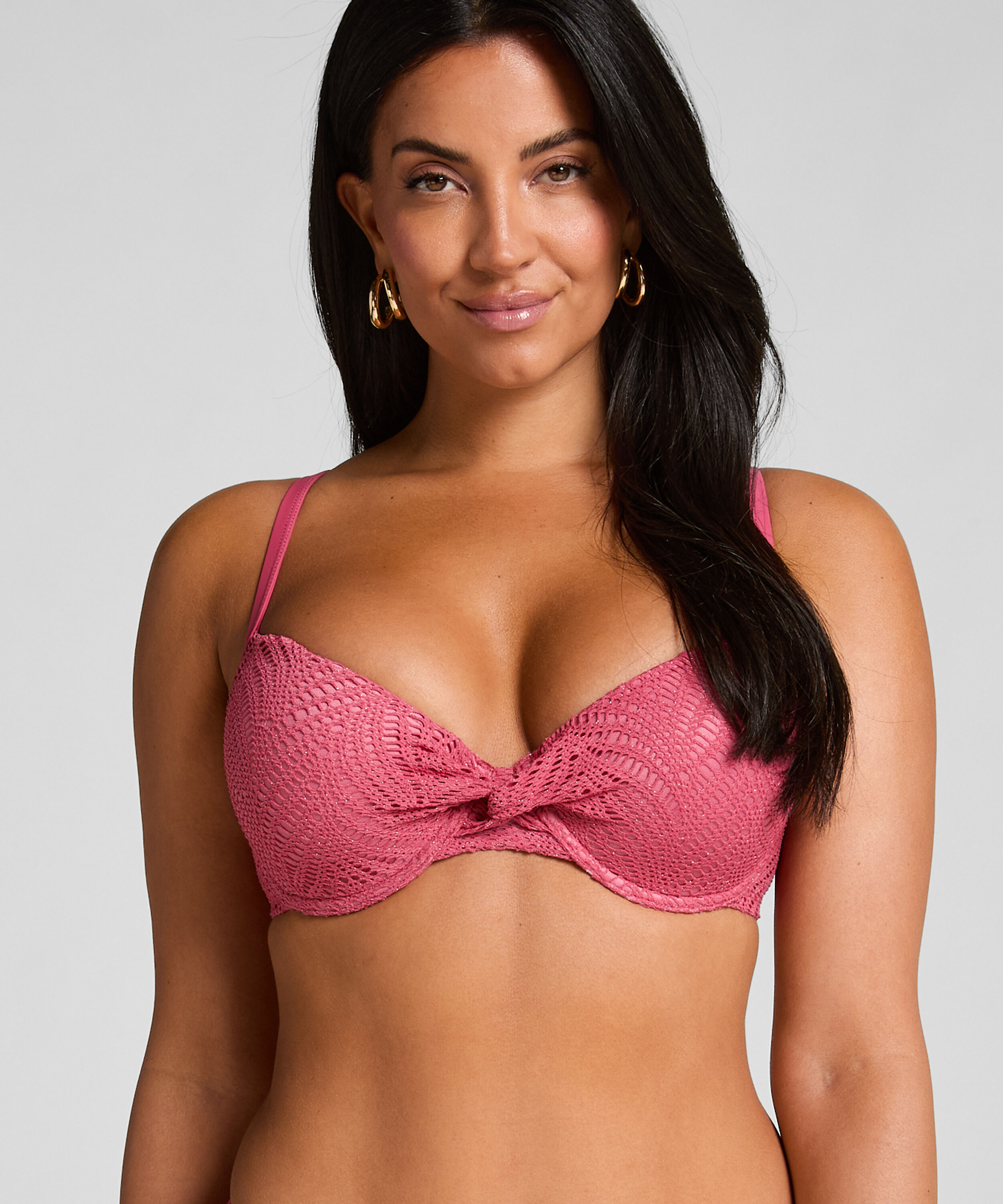 Haut de bikini rembourré sans armatures Lanai, Rose Haut de bikini rembourré sans armatures Lanai, Rose