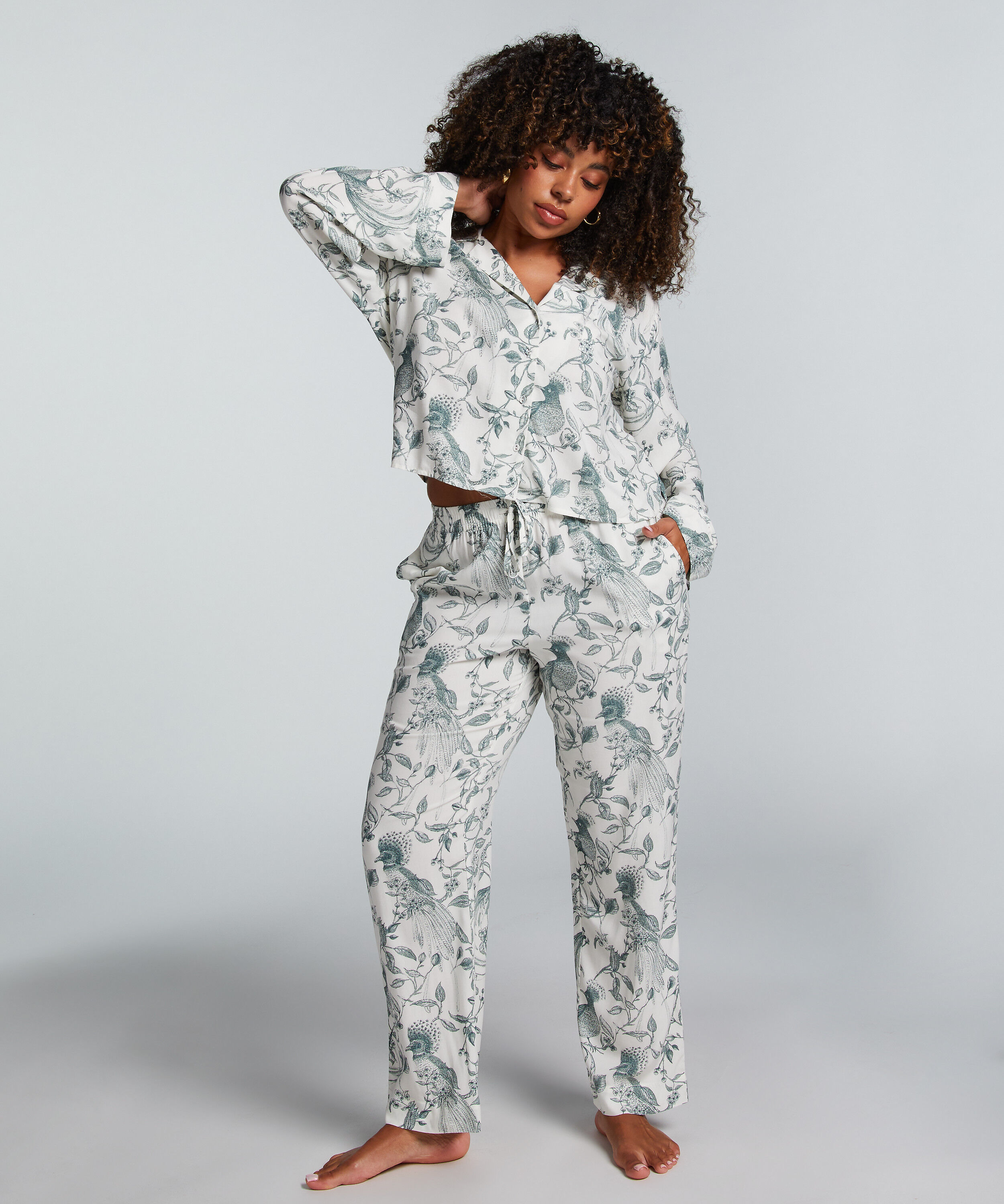 Petite pantalon de pyjama, Blanc