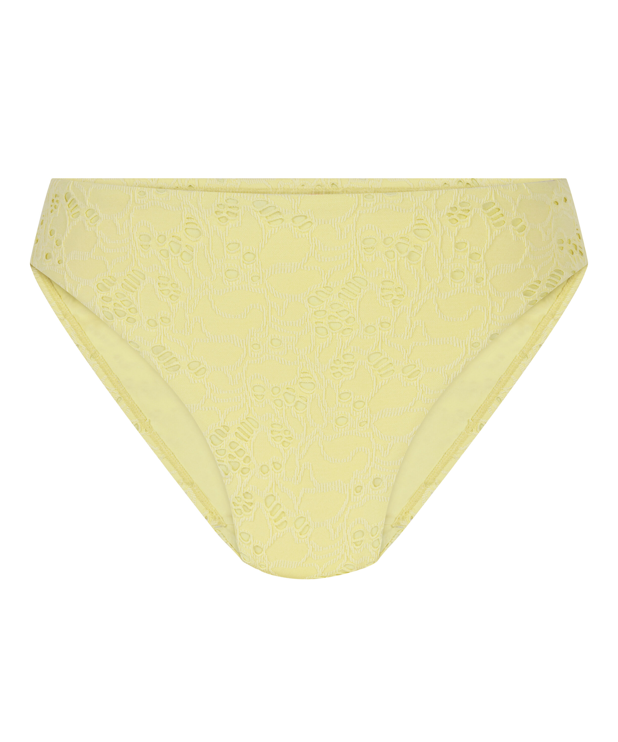 Bas de bikini Crochet, Jaune