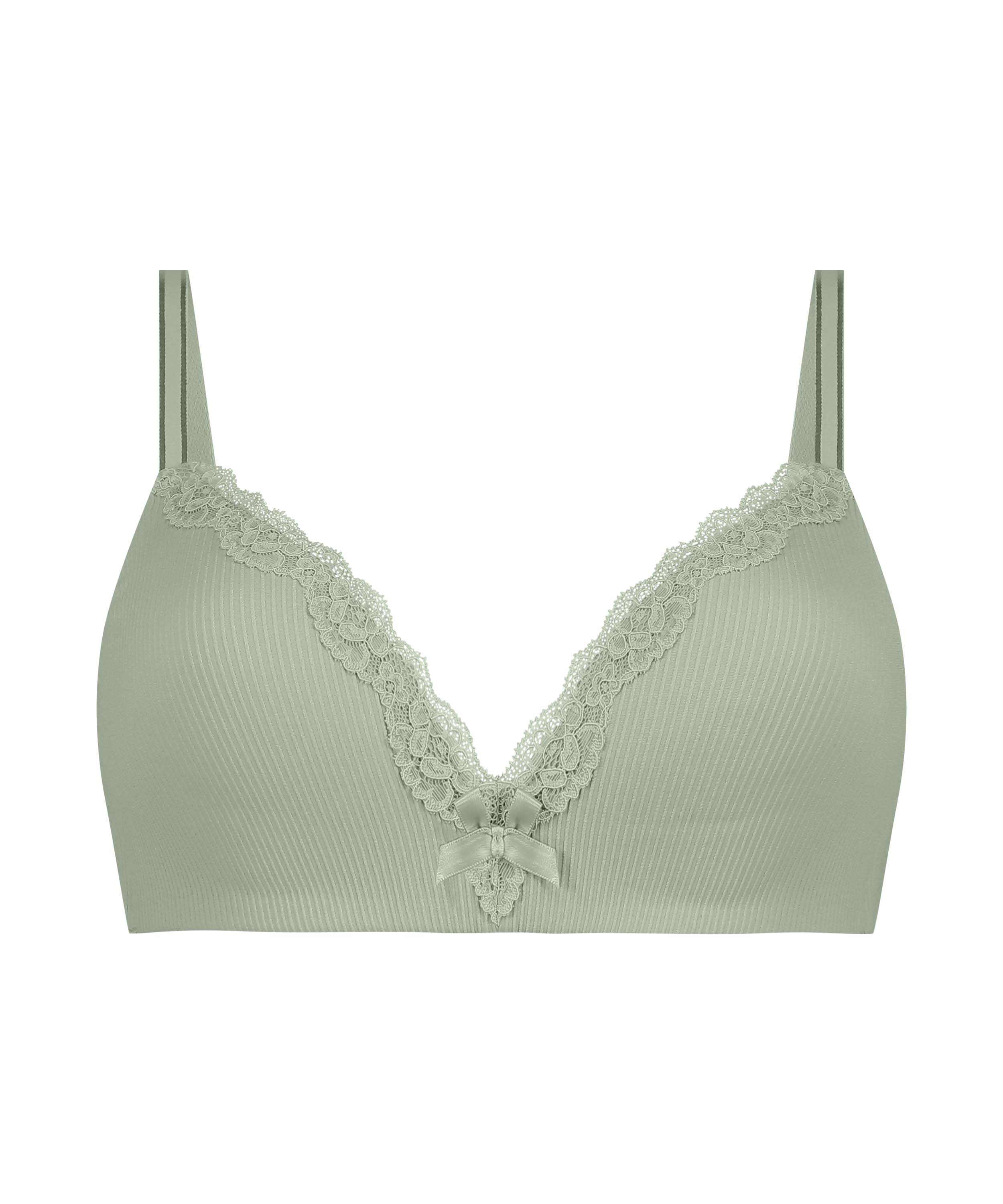 Soutien-gorge sans armature préformé Lola, Vert, main