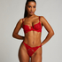 Soutien-gorge à armatures non préformé Lulu, Rouge