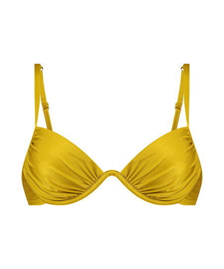 Haut de bikini Nice, Jaune