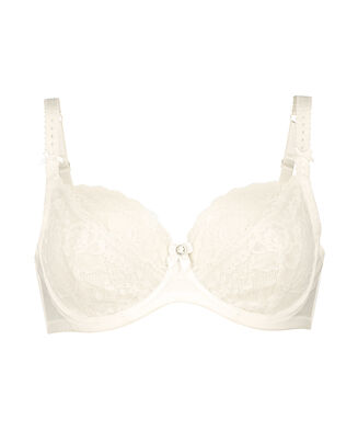 Soutien-gorge &agrave; armatures non-pr&eacute;form&eacute; Maya, Blanc