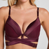 Soutien-gorge à armatures longline push-up préformé Colette, Rouge