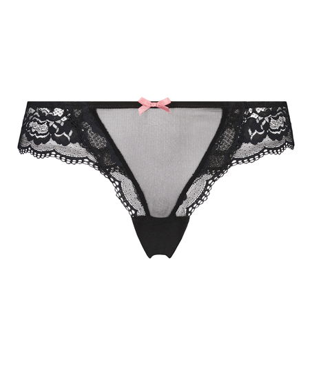 Slip brésilien Chryshelle, Noir