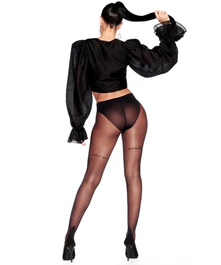 30 Denier Collants Say My Name, Noir