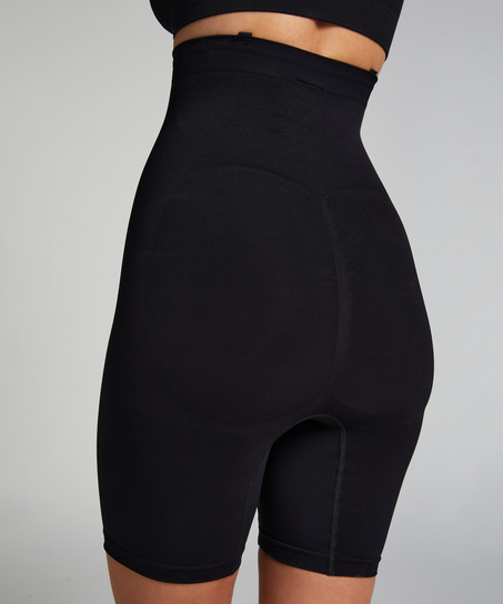 Gaine sans coutures pour les cuisses, Noir