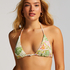 Haut de bikini triangle Tropics, Blanc