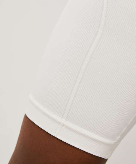 Short cycliste Bae, Blanc