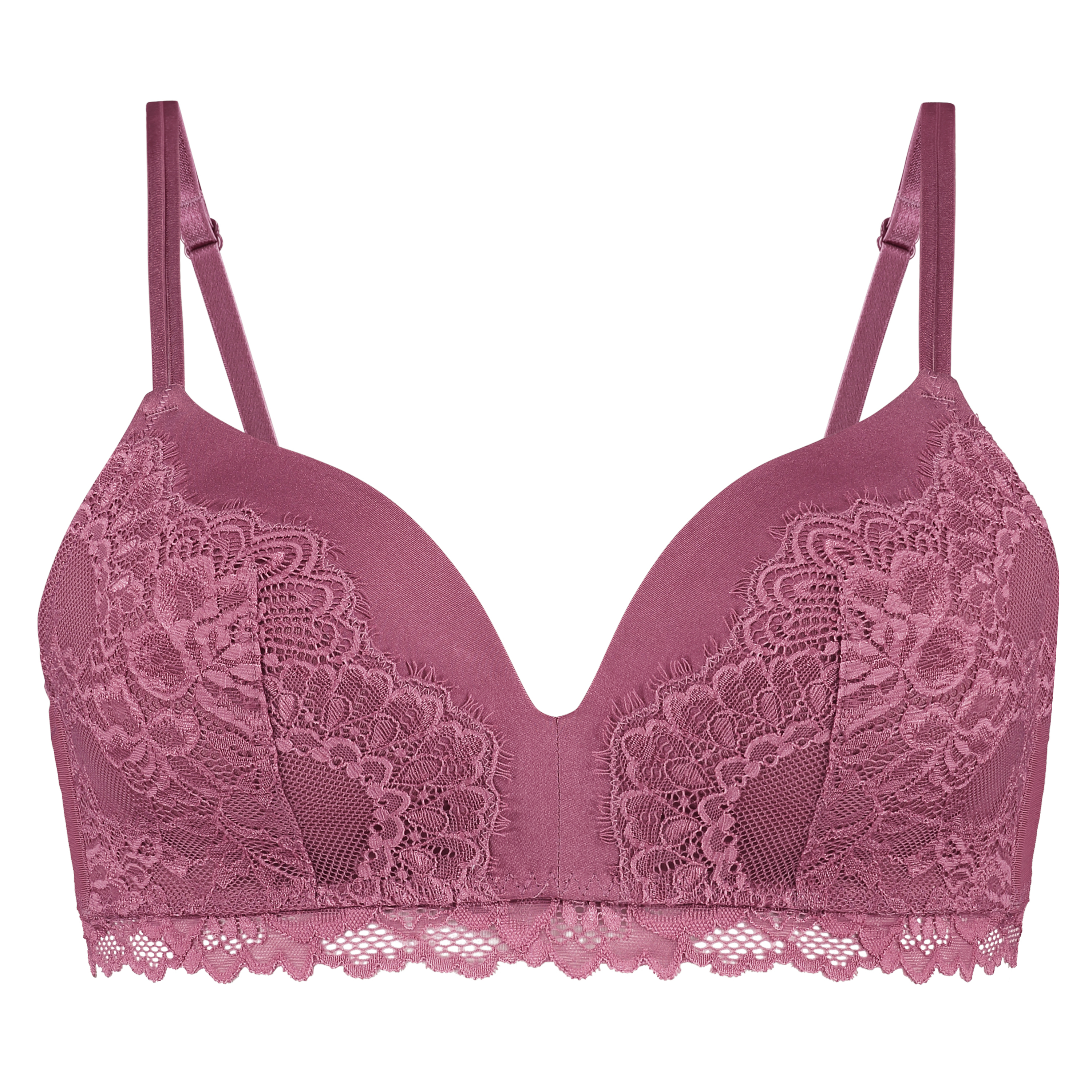 Soutien-gorge préformé sans armatures Yvonne, Rouge, main