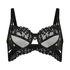 Soutien-gorge à armatures non-préformé Desire, Noir