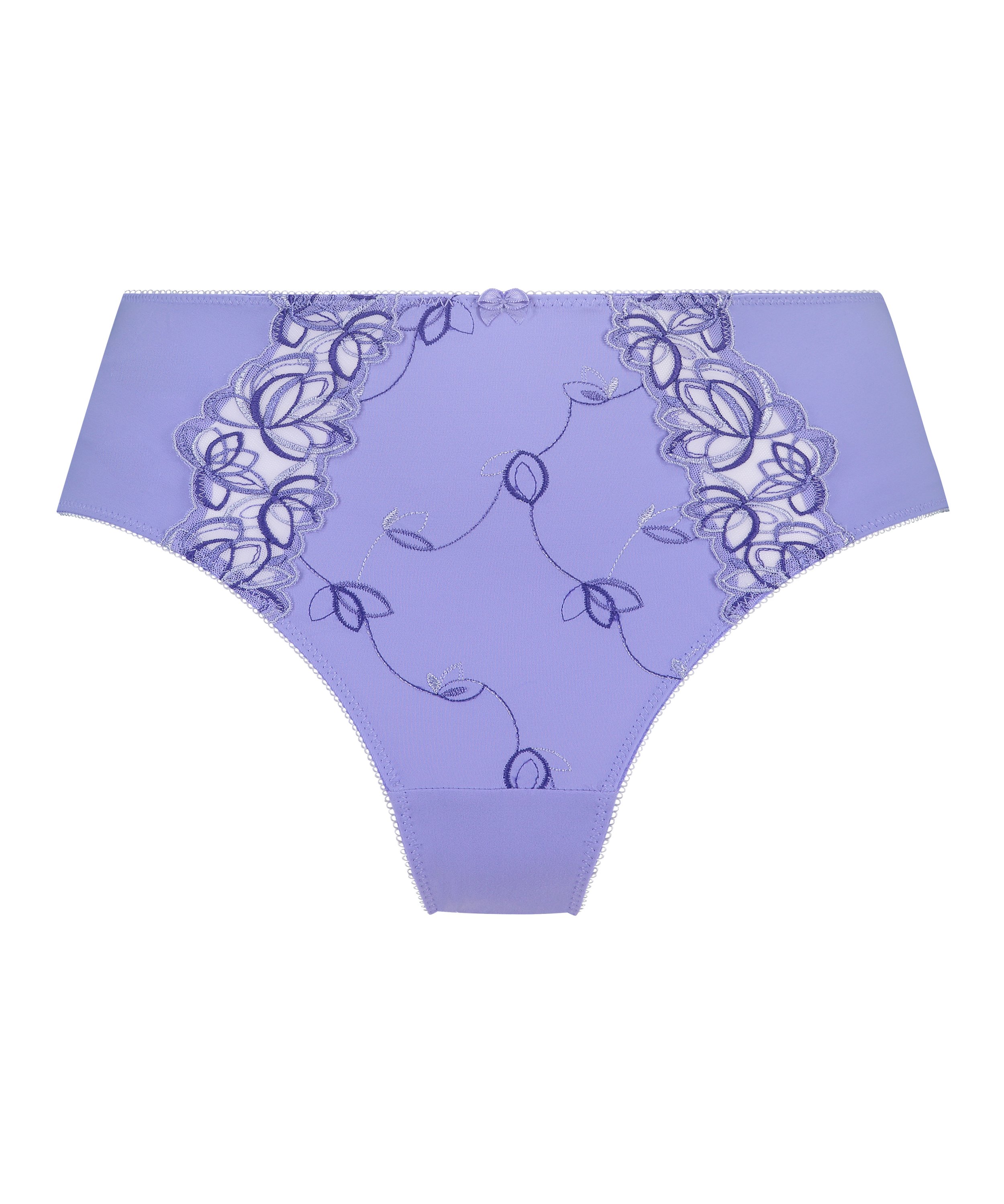 Slip taille haute Diva, Violet, main