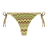 Slip de Bikini Échancrés Alcapulco, Vert