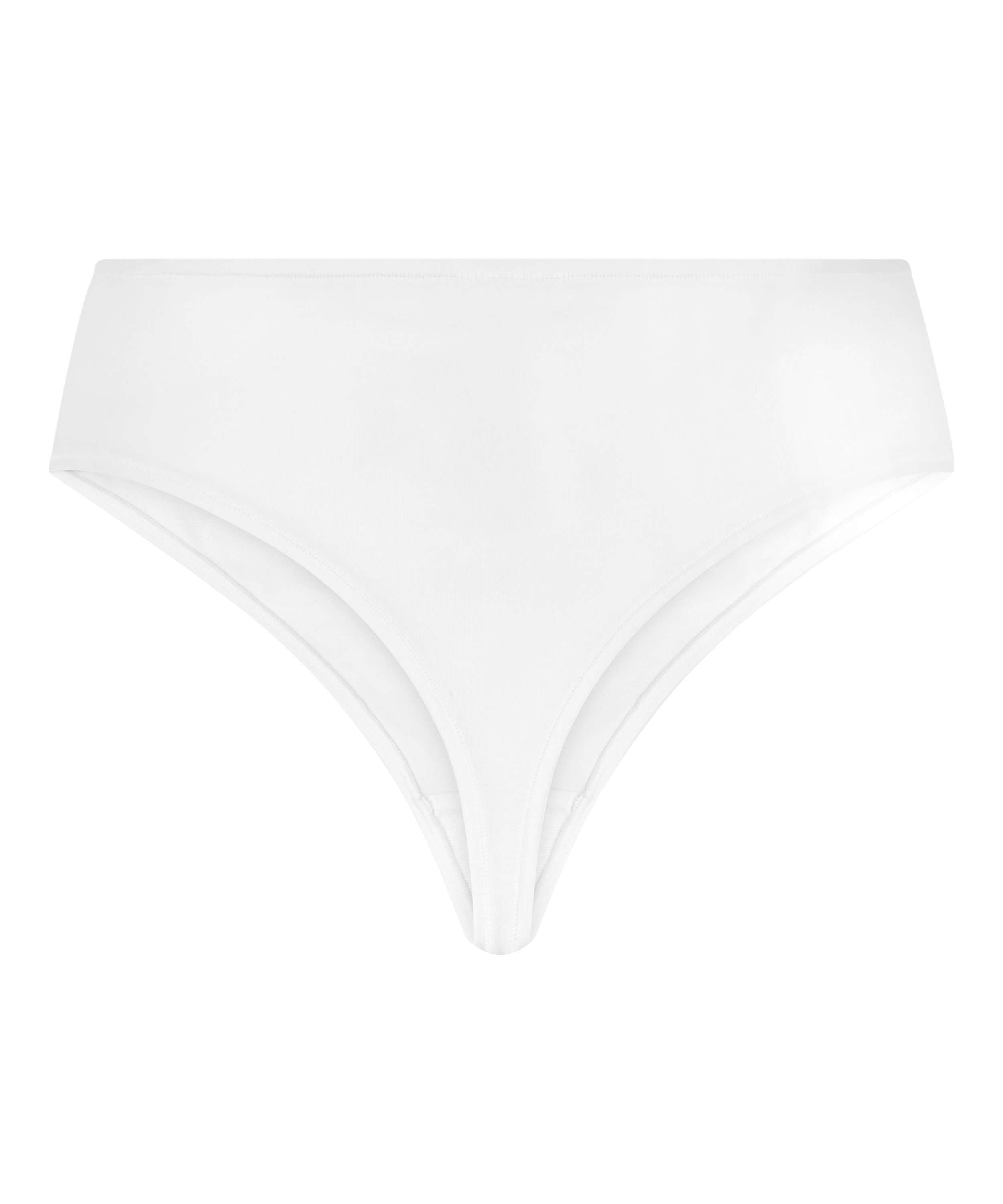 String en coton, Blanc, main