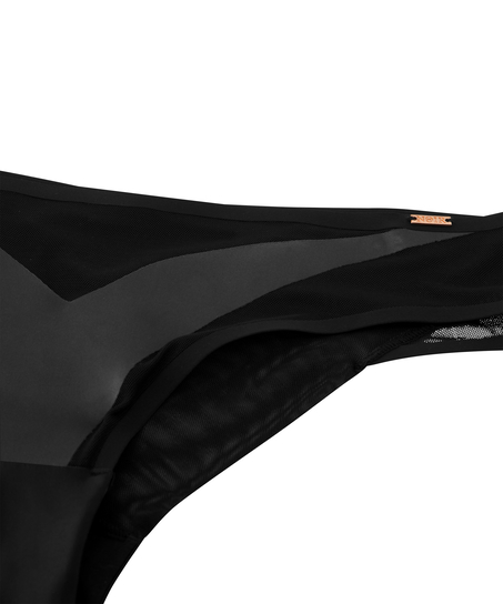 Slip brésilien Essential, Noir