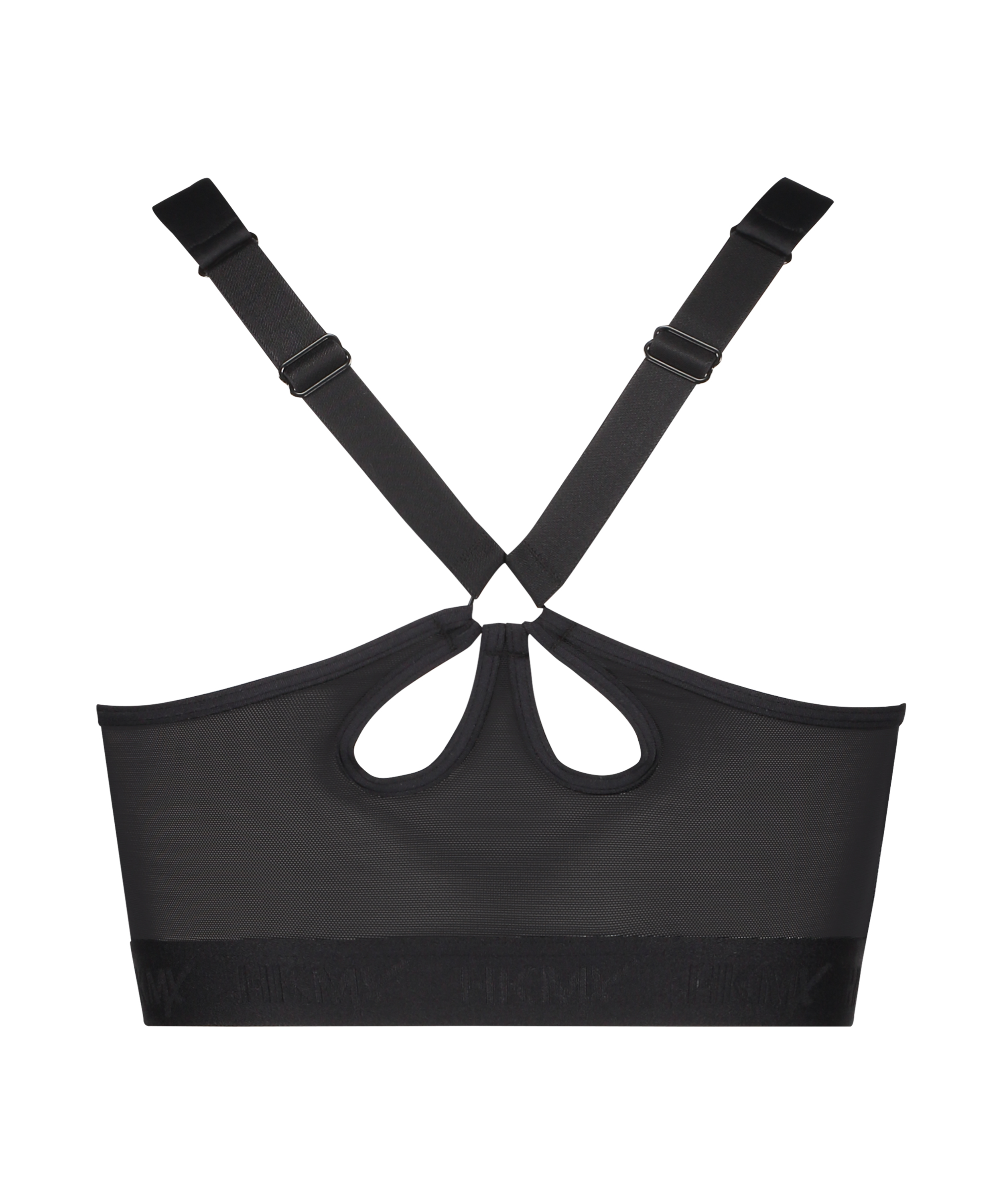 HKMX Soutien-gorge de sport The Pro Maintien niveau 3, Noir, main