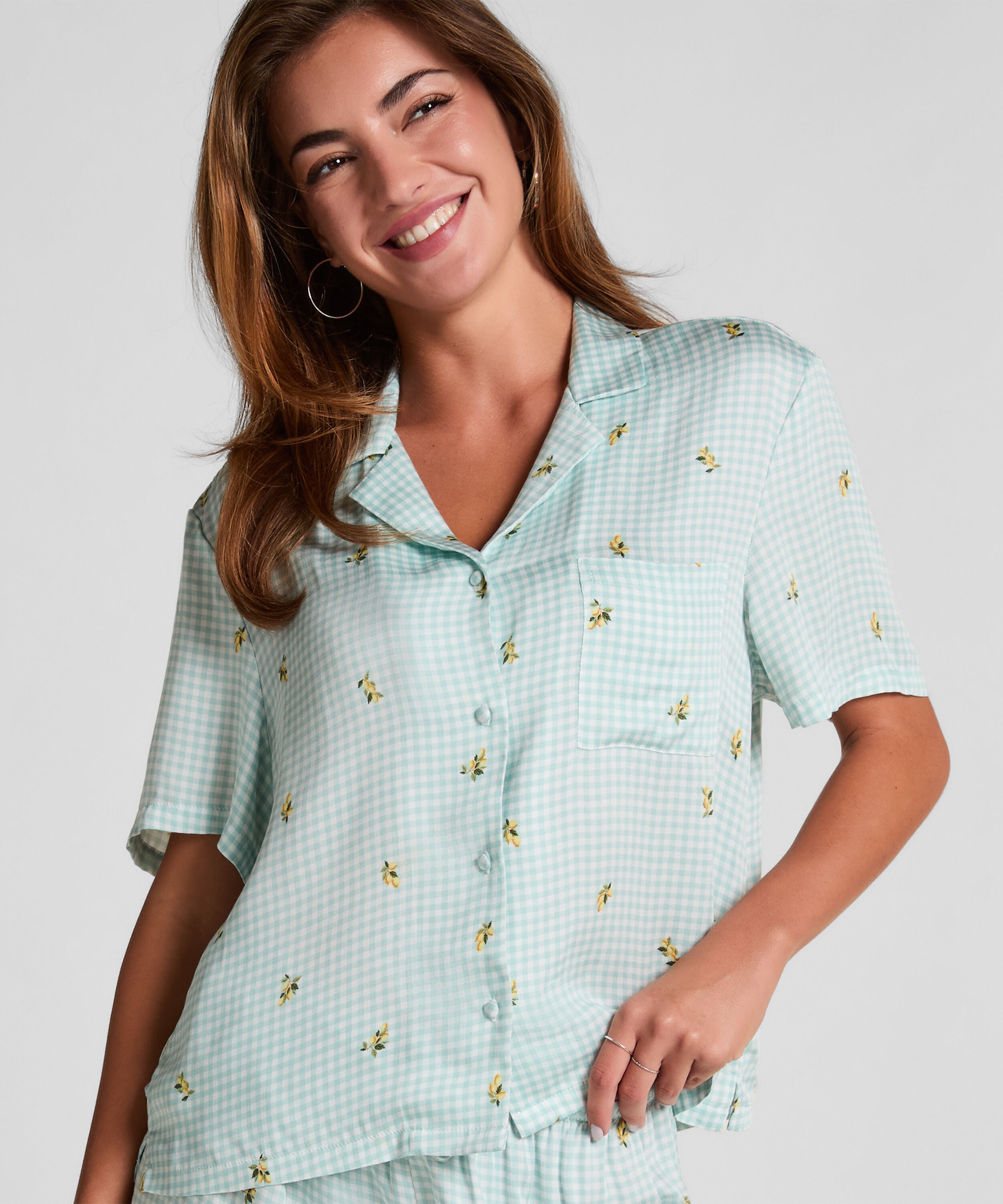 Haut de pyjama, Vert