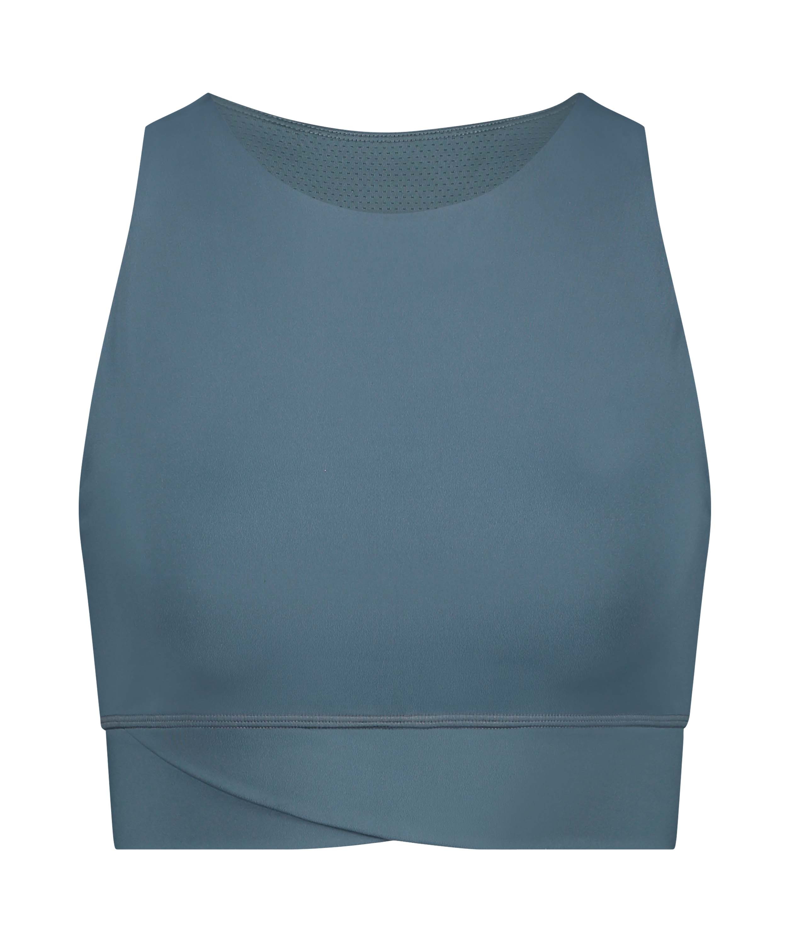 HKMX Brassière de sport de niveau 1, Bleu, main
