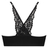 Brassière sans coutures Marina lace back, Noir