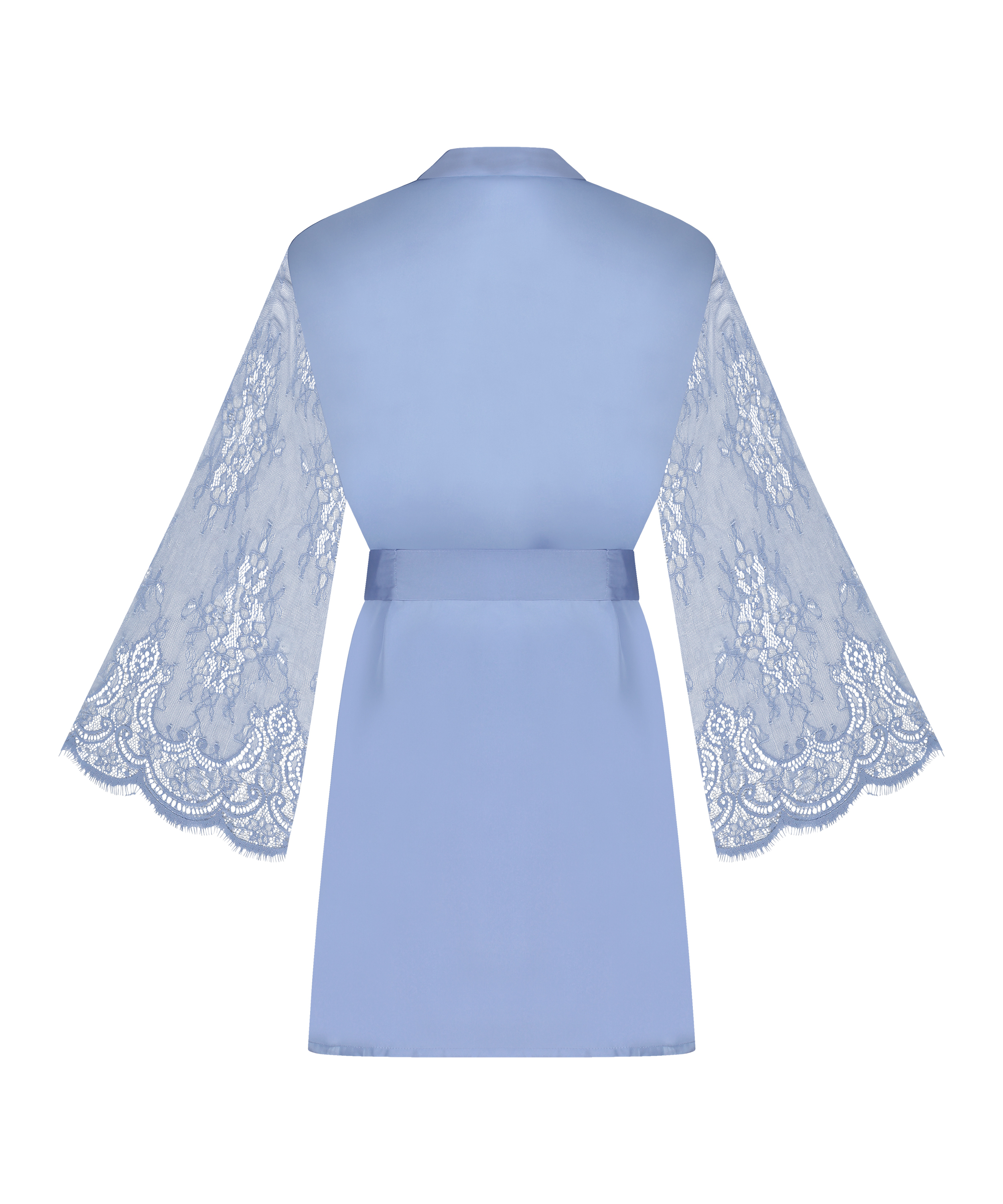 Kimono Satin, Bleu, main
