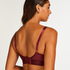 Soutien-gorge prothétique sans armature Morgan, Rouge