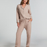 Pantalon de Pyjama Flanel, Beige
