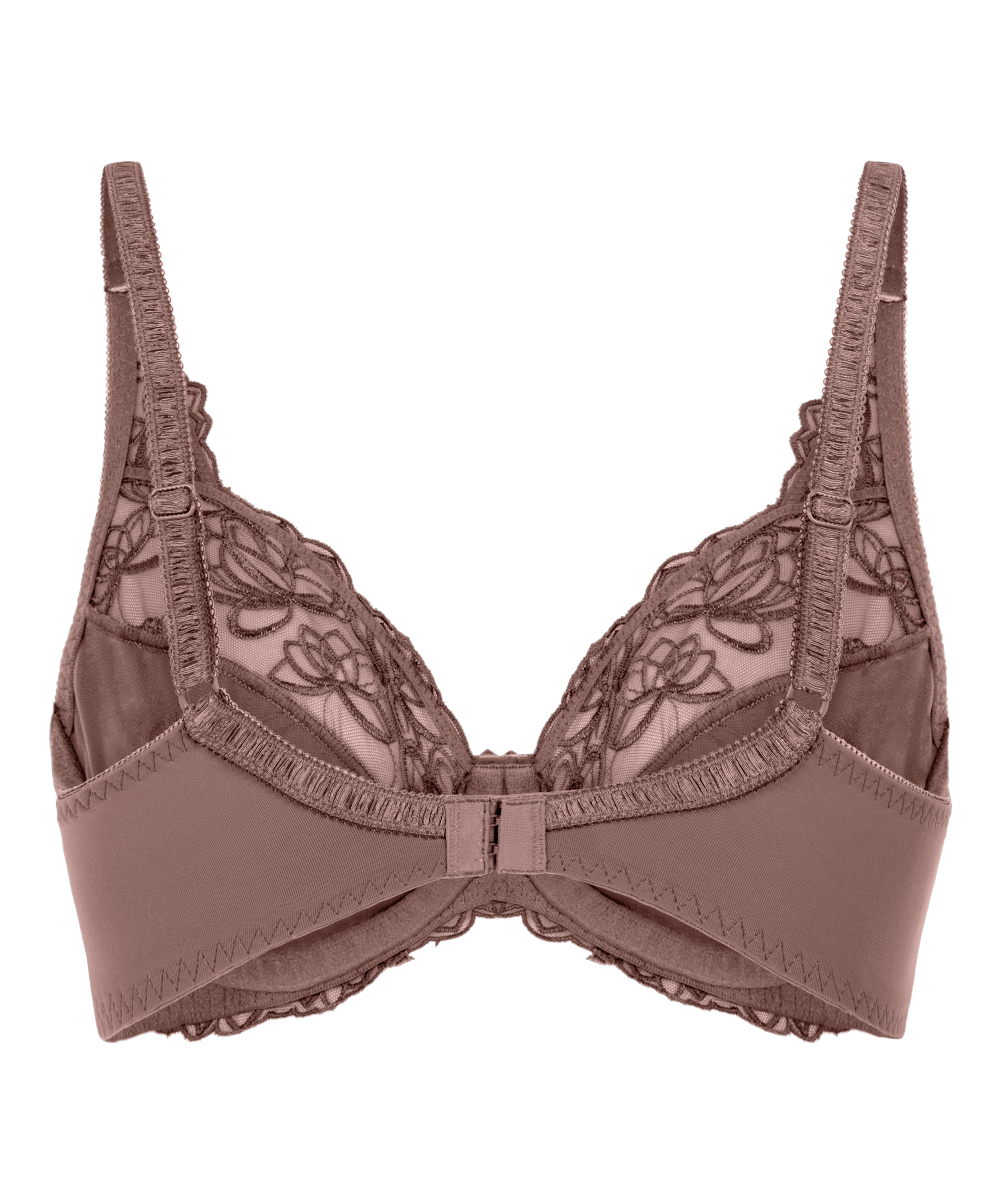 Soutien-gorge à armatures non-préformé Diva, Marron, main