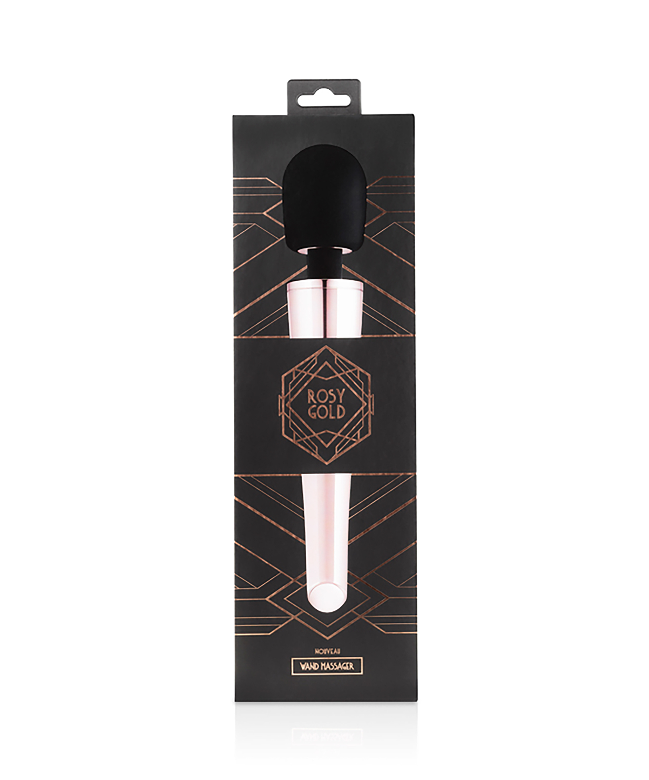 Nouvelle Baguette de Massage Rosy Gold, Rose, main