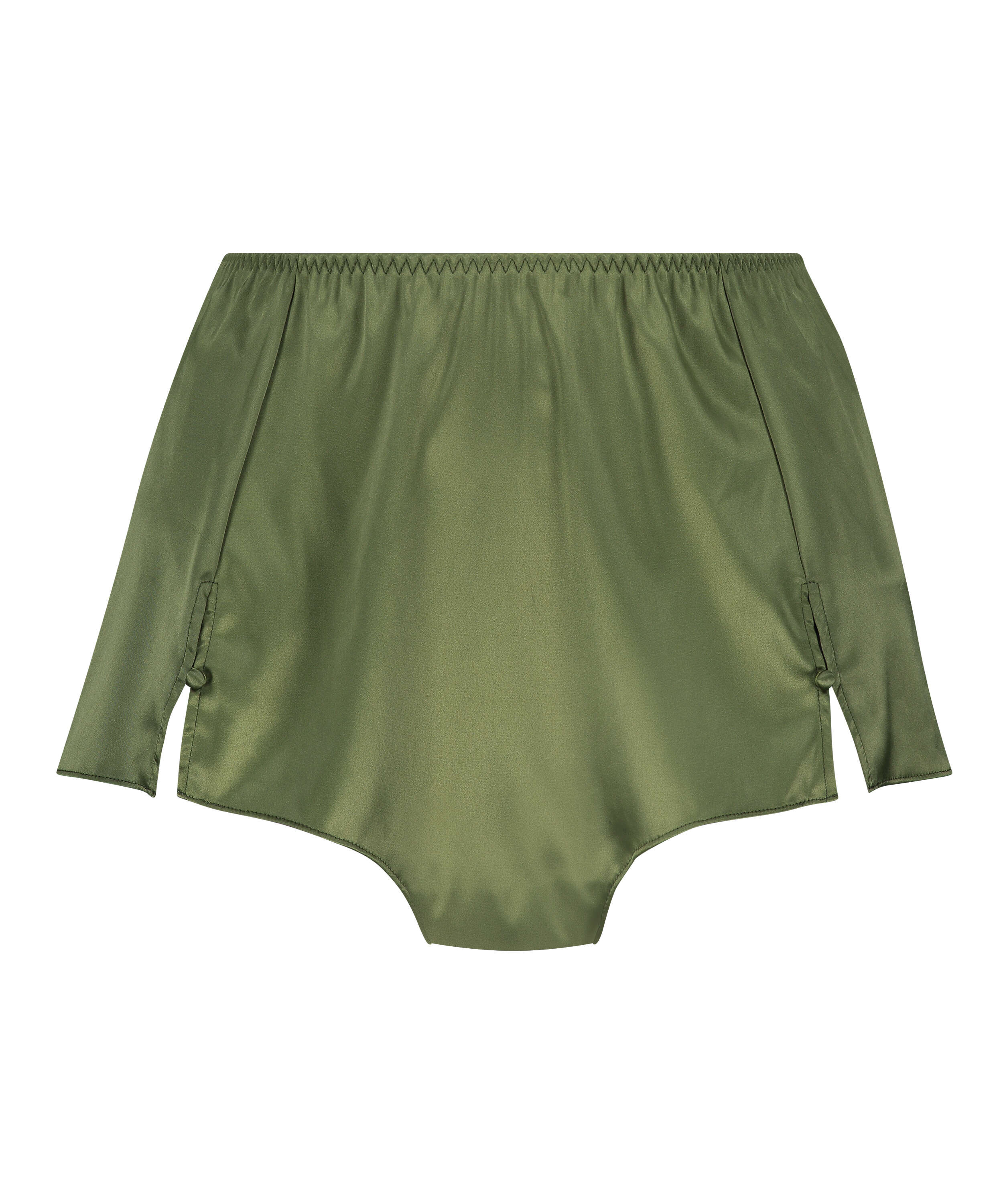 Shorts Satin Amelia Tap, Vert, main