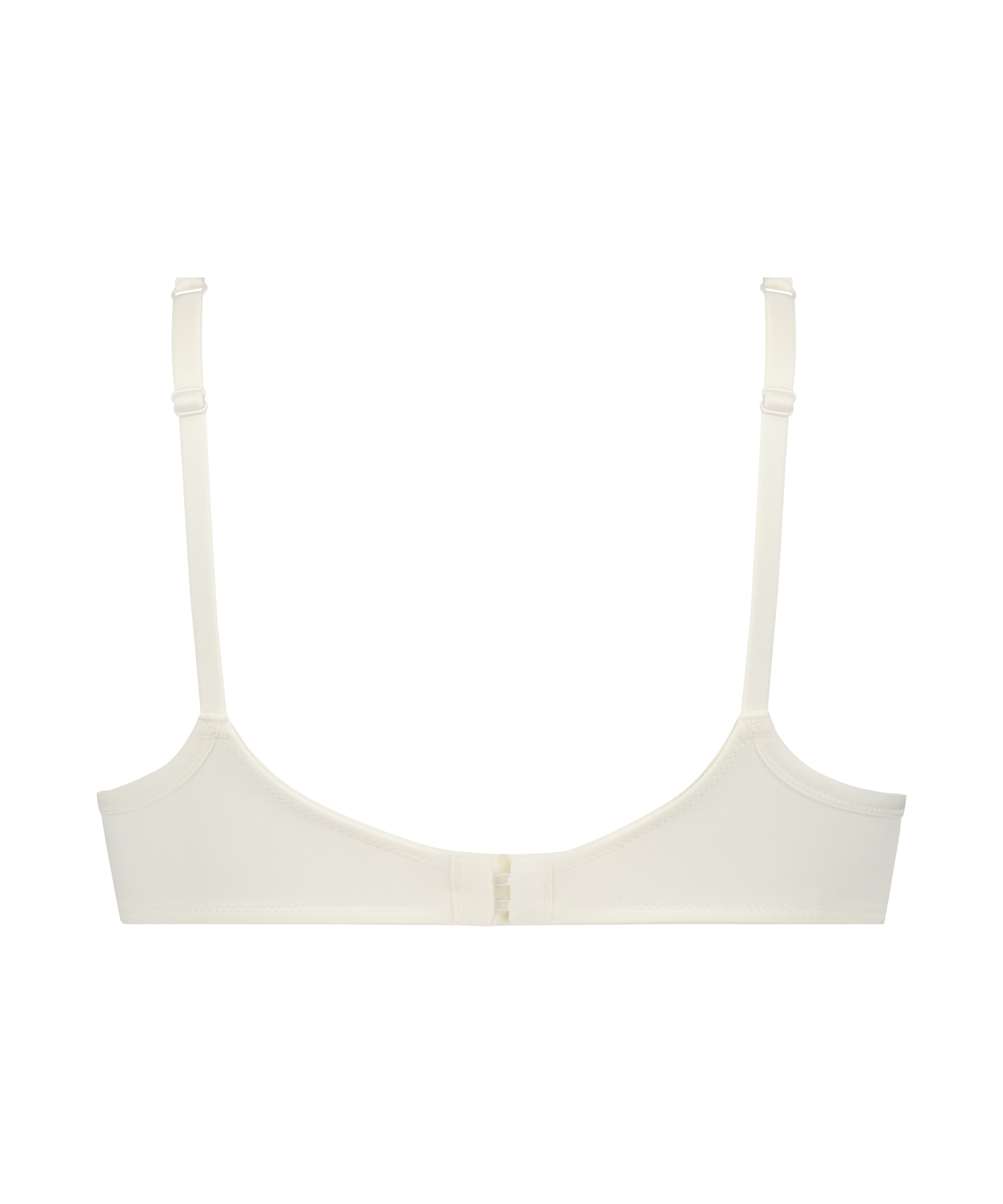 Soutien-gorge &agrave; armatures pr&eacute;form&eacute; en maille, Blanc, main