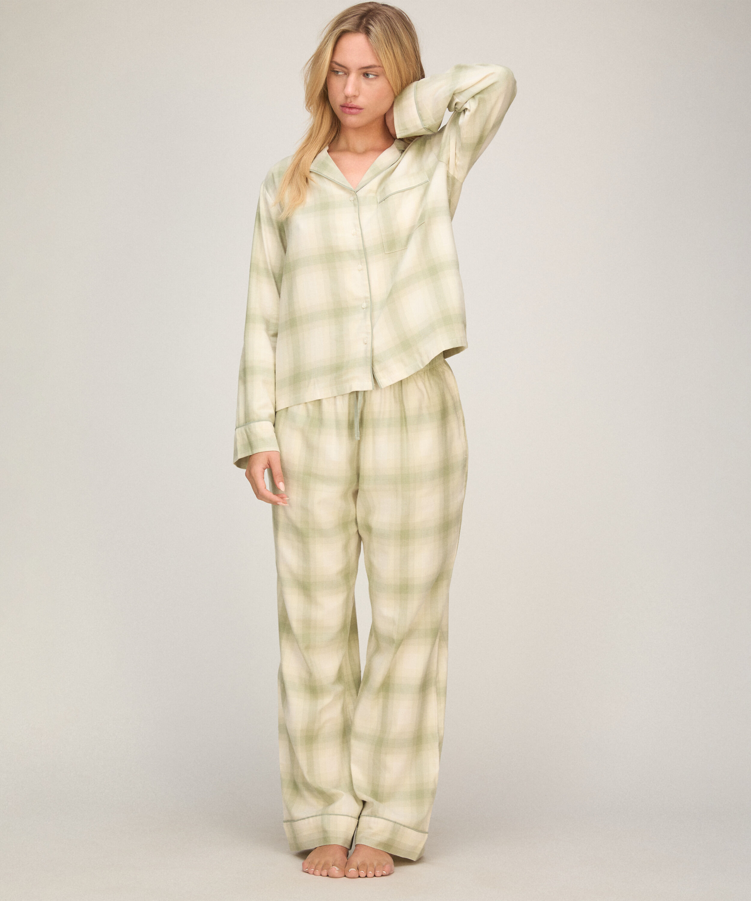 Pantalon de pyjama Woven, Vert Pantalon de pyjama Woven, Vert
