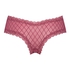 Slip brésilien V-shape mesh, Rouge