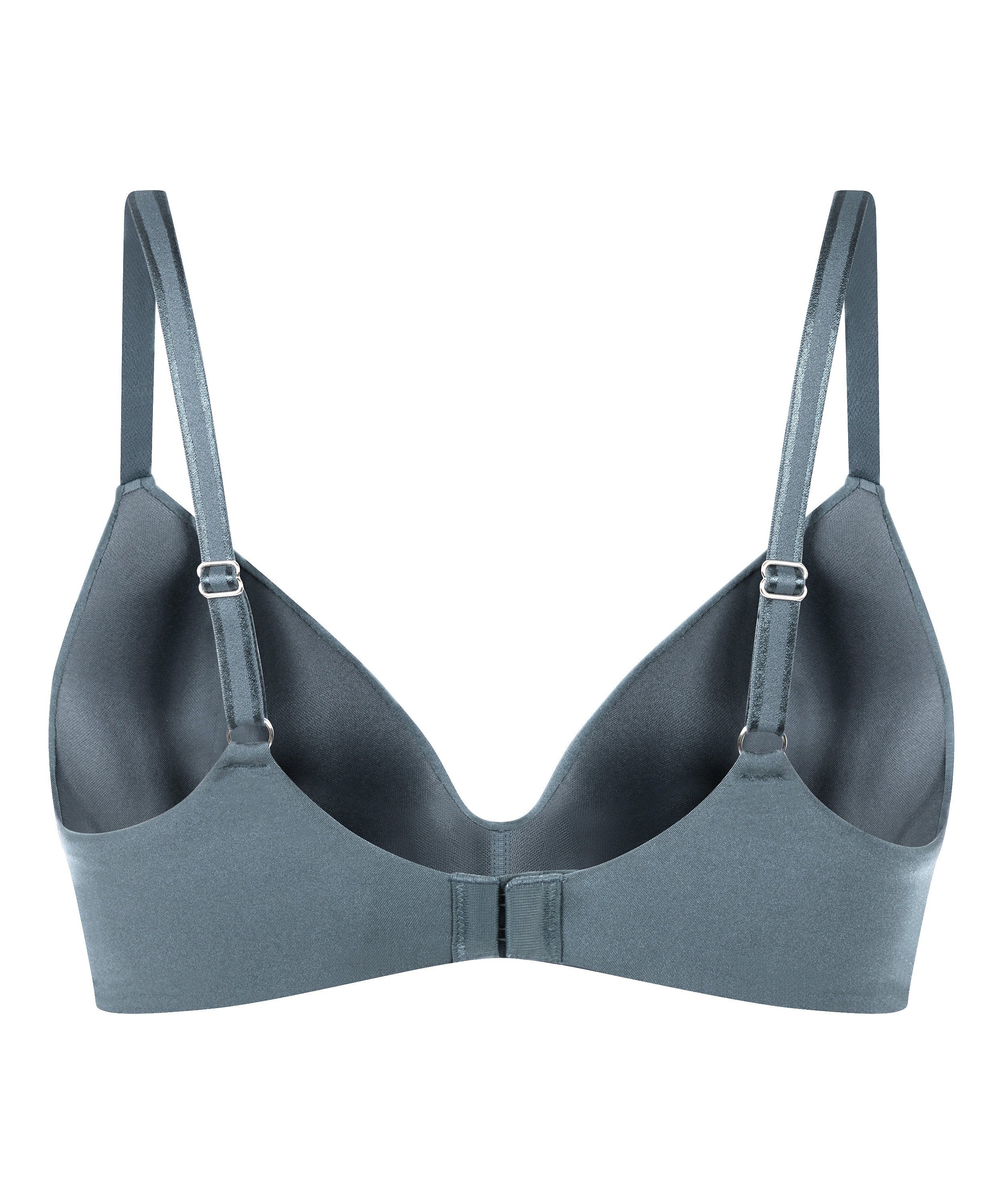 Soutien-gorge sans armatures pr&eacute;form&eacute; Mona, Bleu, main