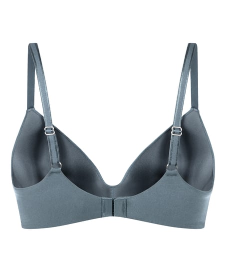 Soutien-gorge sans armatures pr&eacute;form&eacute; Mona, Bleu