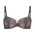 Soutien-gorge à armatures préformé Theresa, Gris