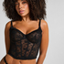 Soutien-gorge &agrave; armatures non rembourr&eacute; longline Darcy, Noir