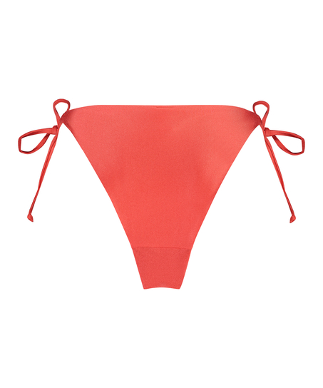 Slip de Bikini Cheeky Tanga Luxe, Rouge