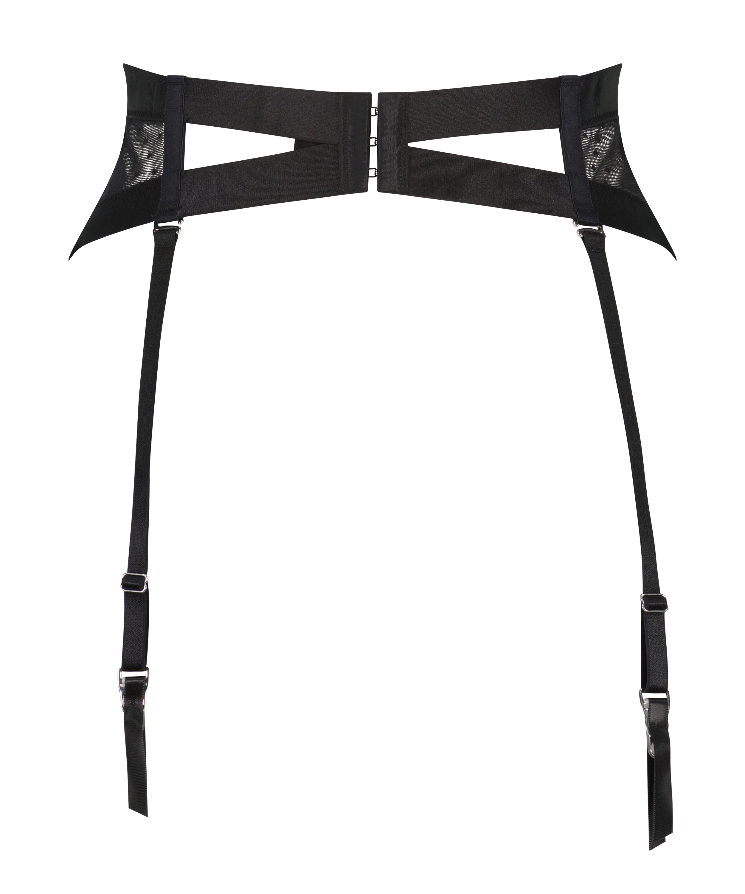 Corset Violet, Noir, main