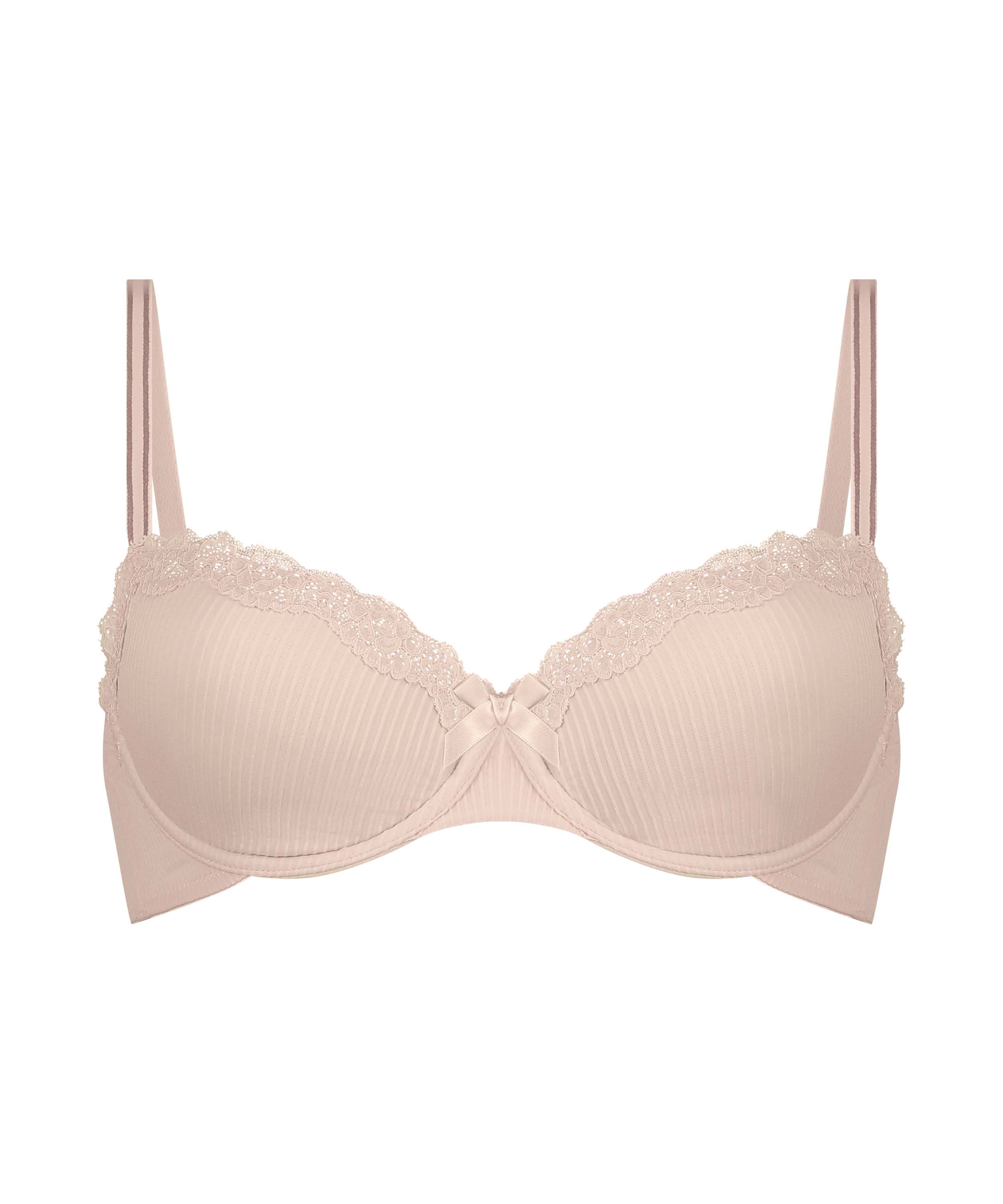 Soutien-gorge à armatures rembourré Lola, Rose, main