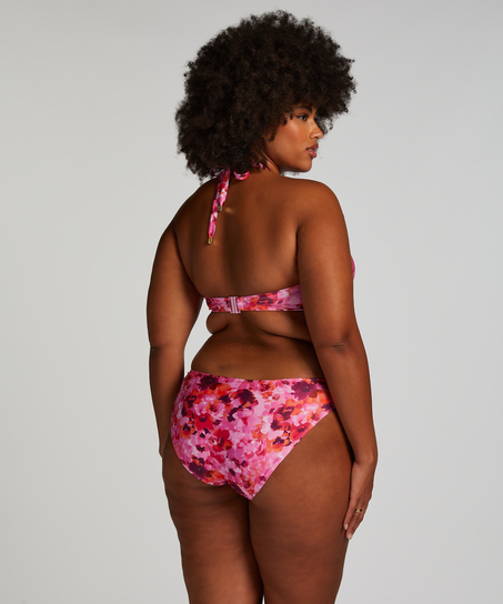 Haut de bikini Floral Taille E +, Rose