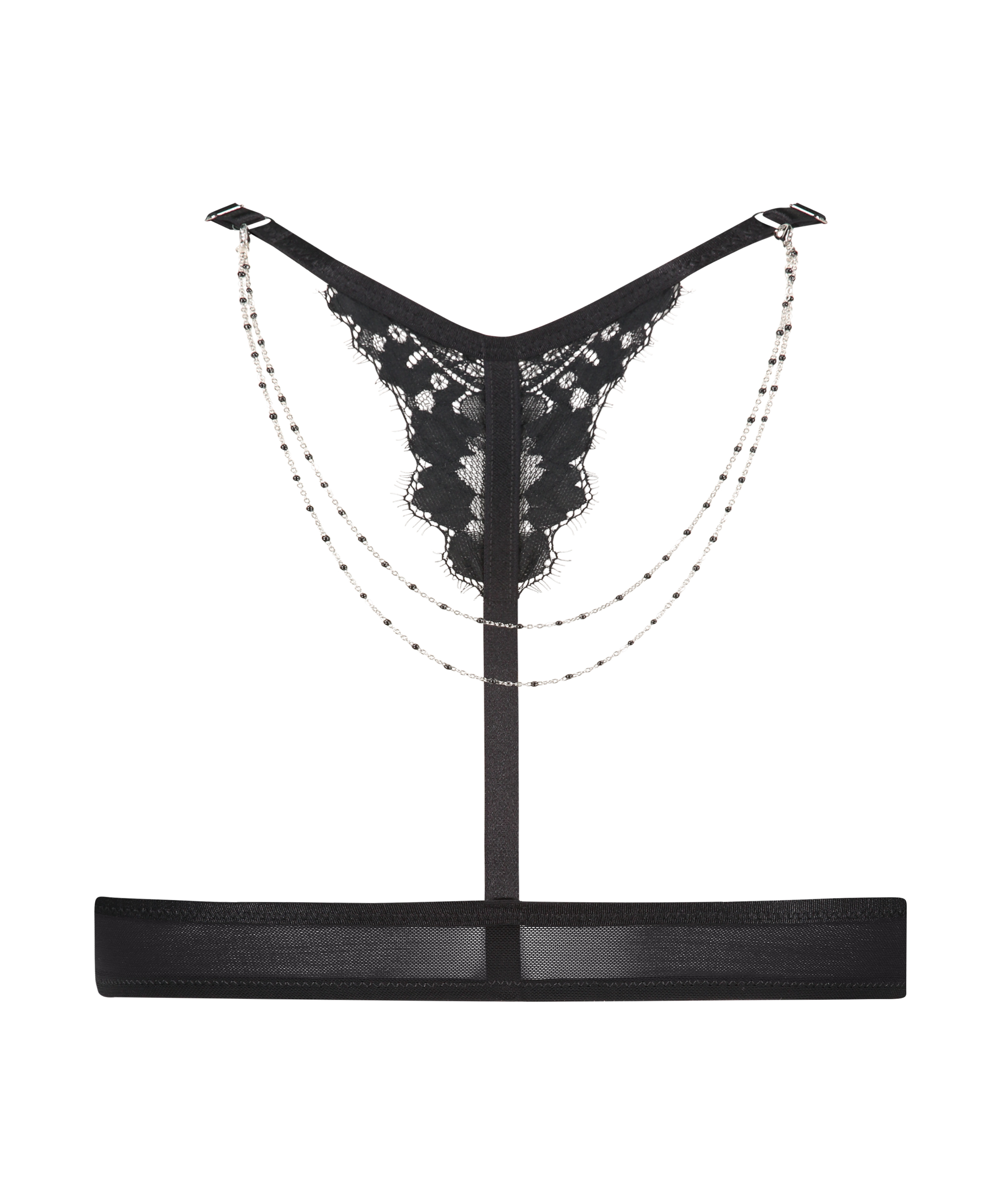 Soutien-gorge à armatures préformé push-up  Lorena, Noir, main