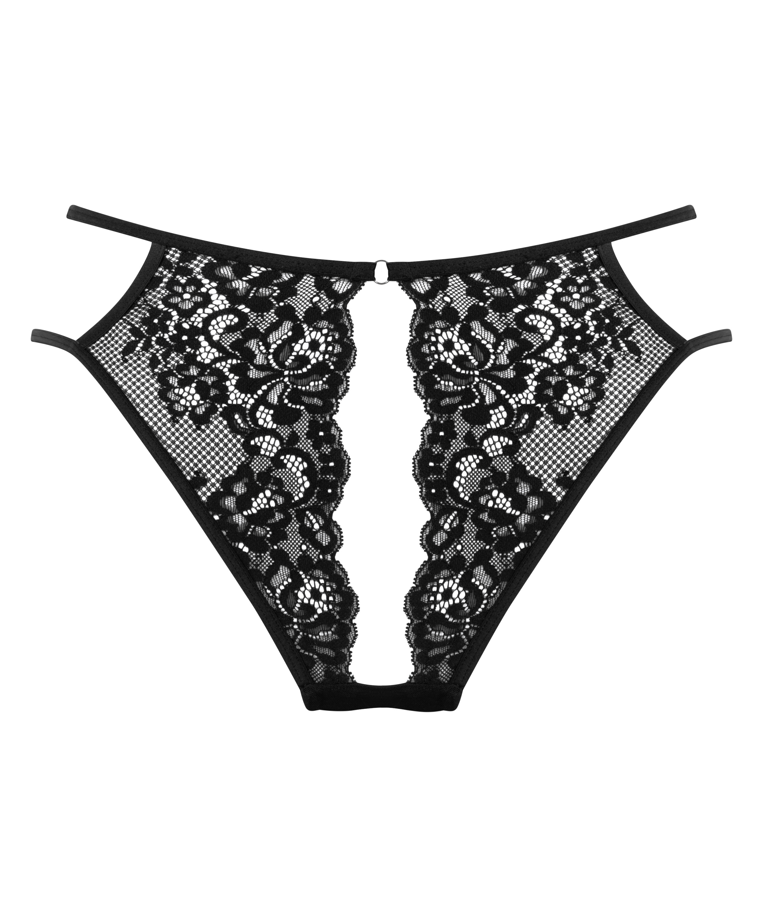 Slip brésilien Cinnamon, Noir, main