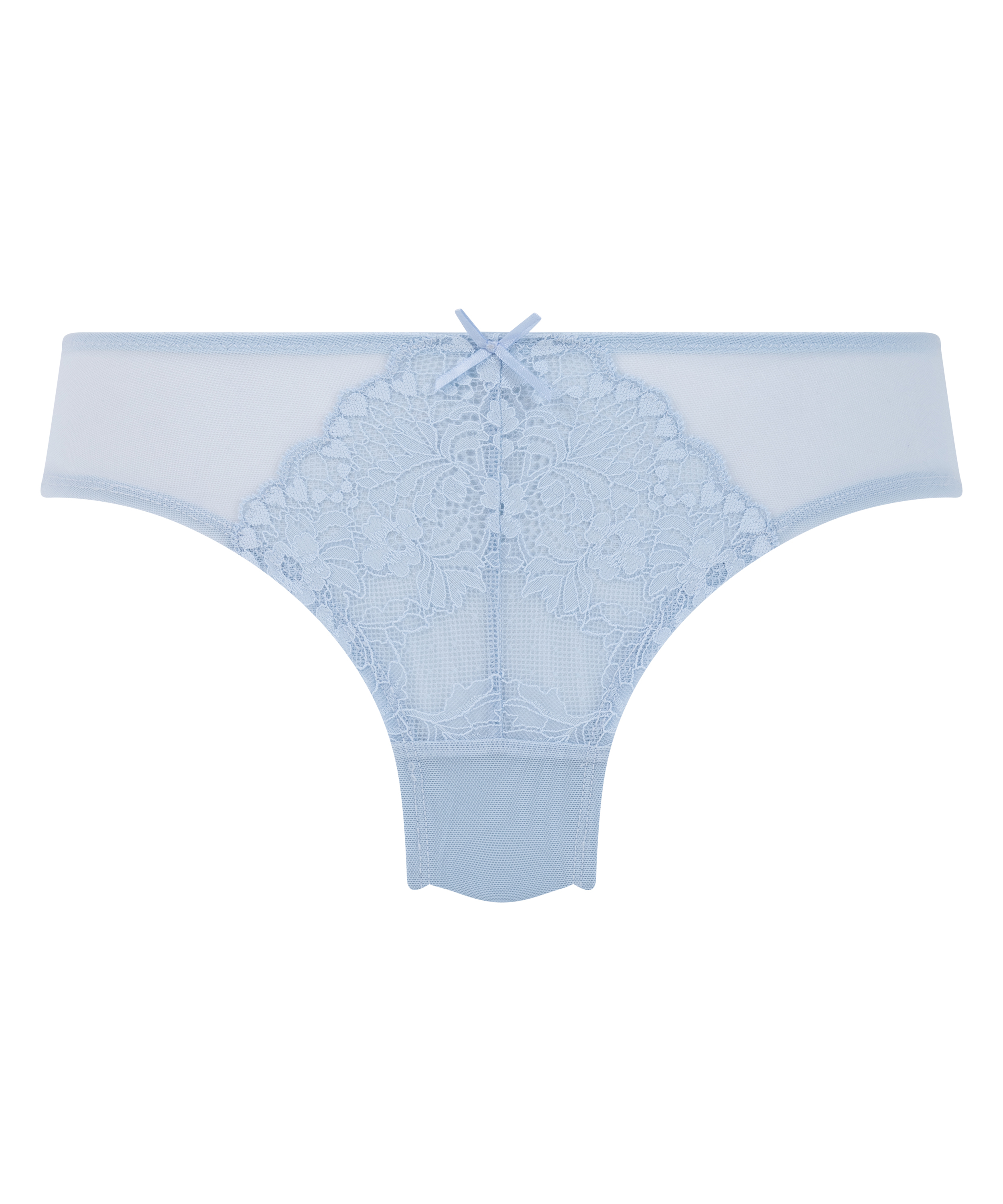 Slip brésilien Cherry, Bleu, main