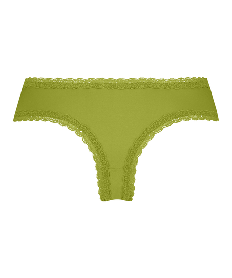 Slip brésilien en forme de V Vixen, Vert