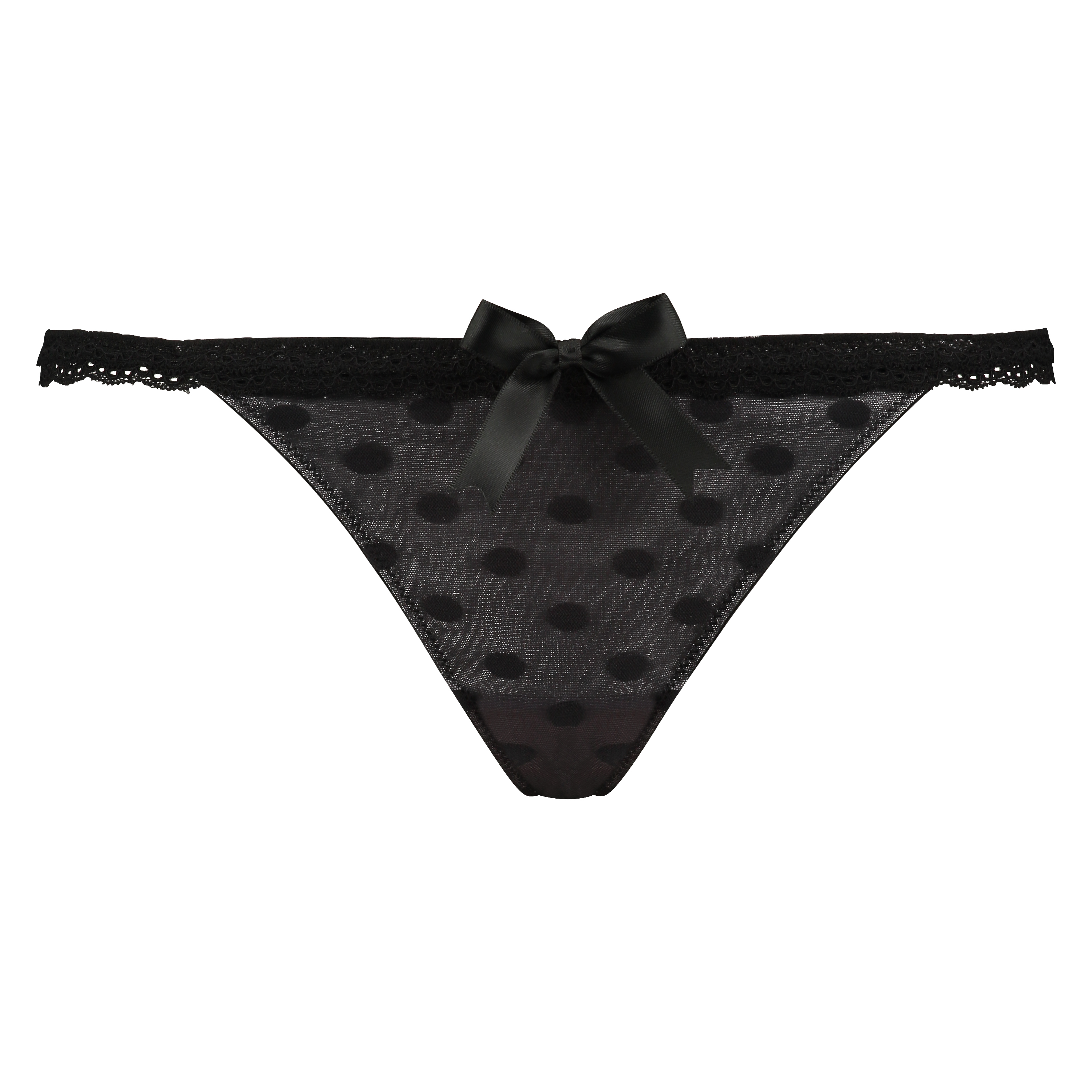Elle thong, Noir, main