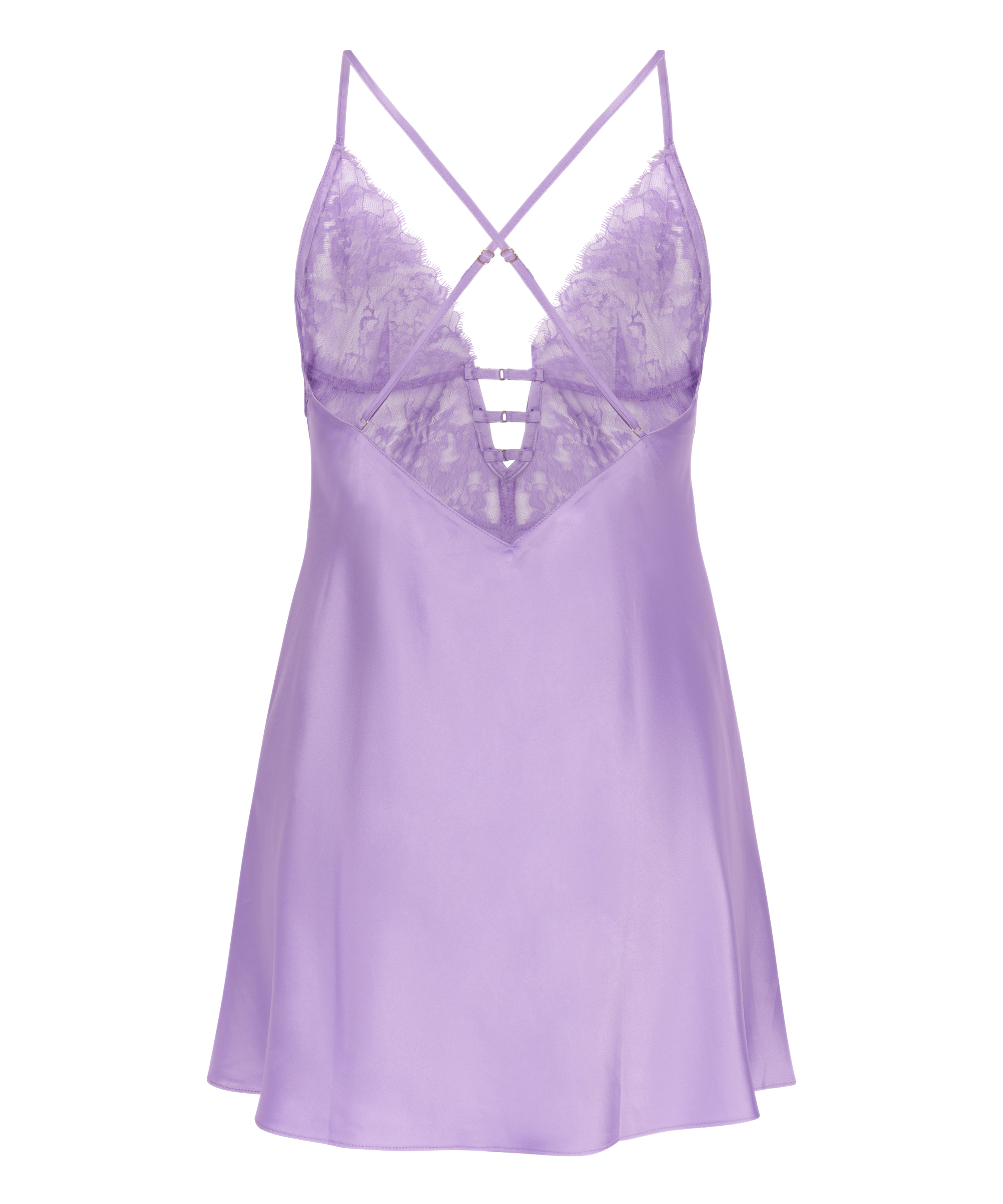 Slip dress Nienke, Violet, main