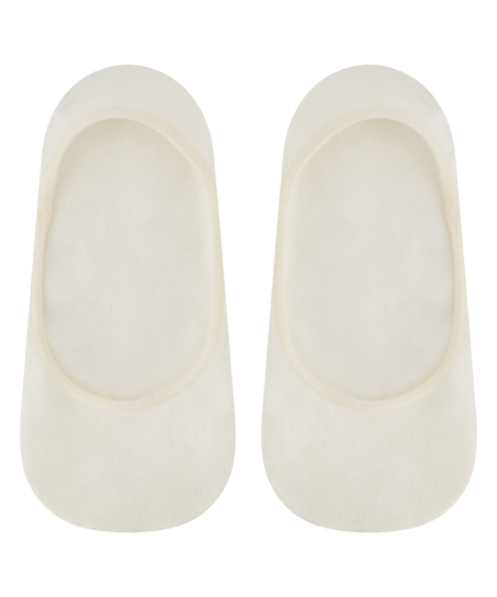 Lot de 2 paires de footies, Blanc