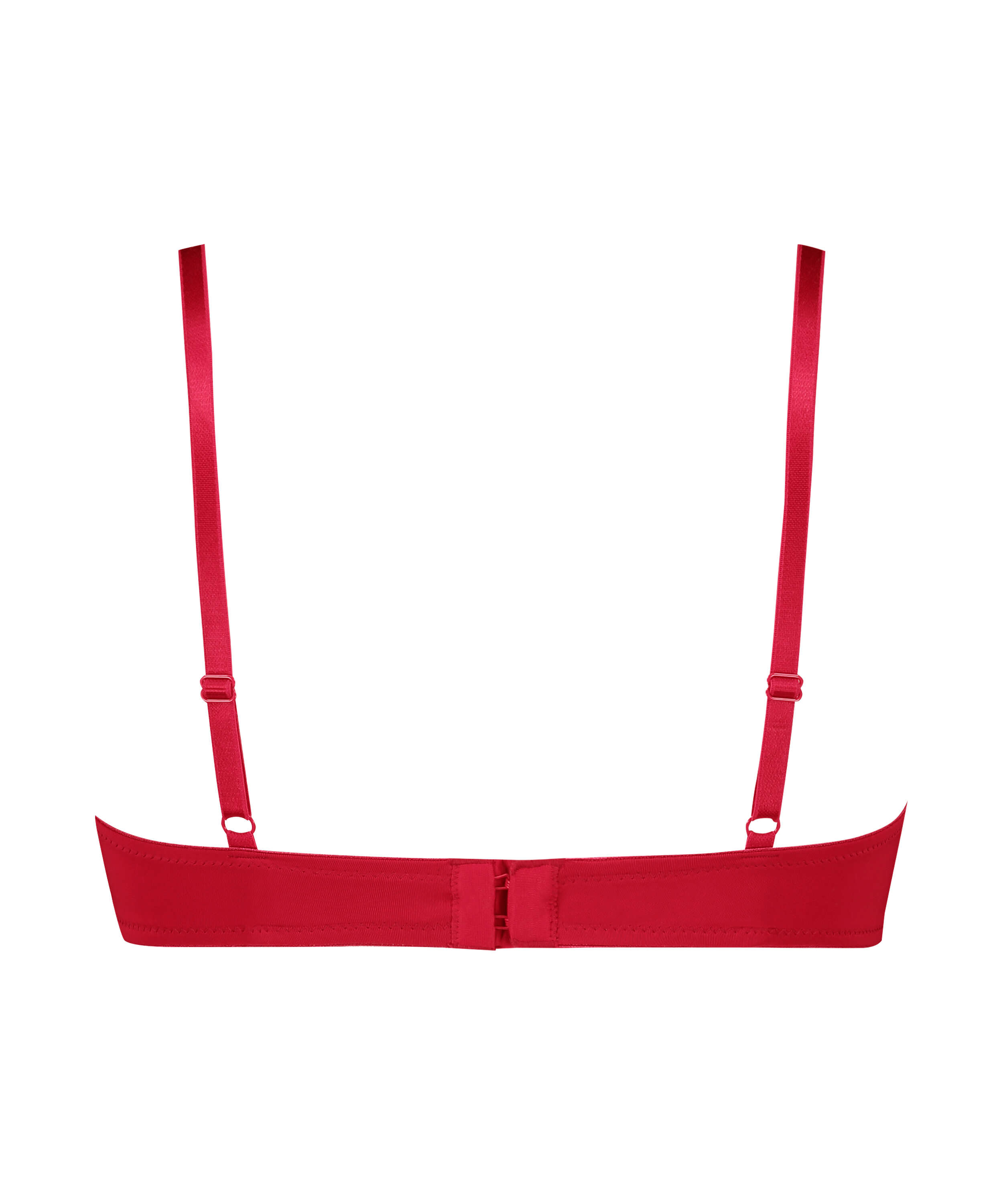 Soutien-gorge &agrave; armatures pr&eacute;form&eacute; Plunge, Rouge, main