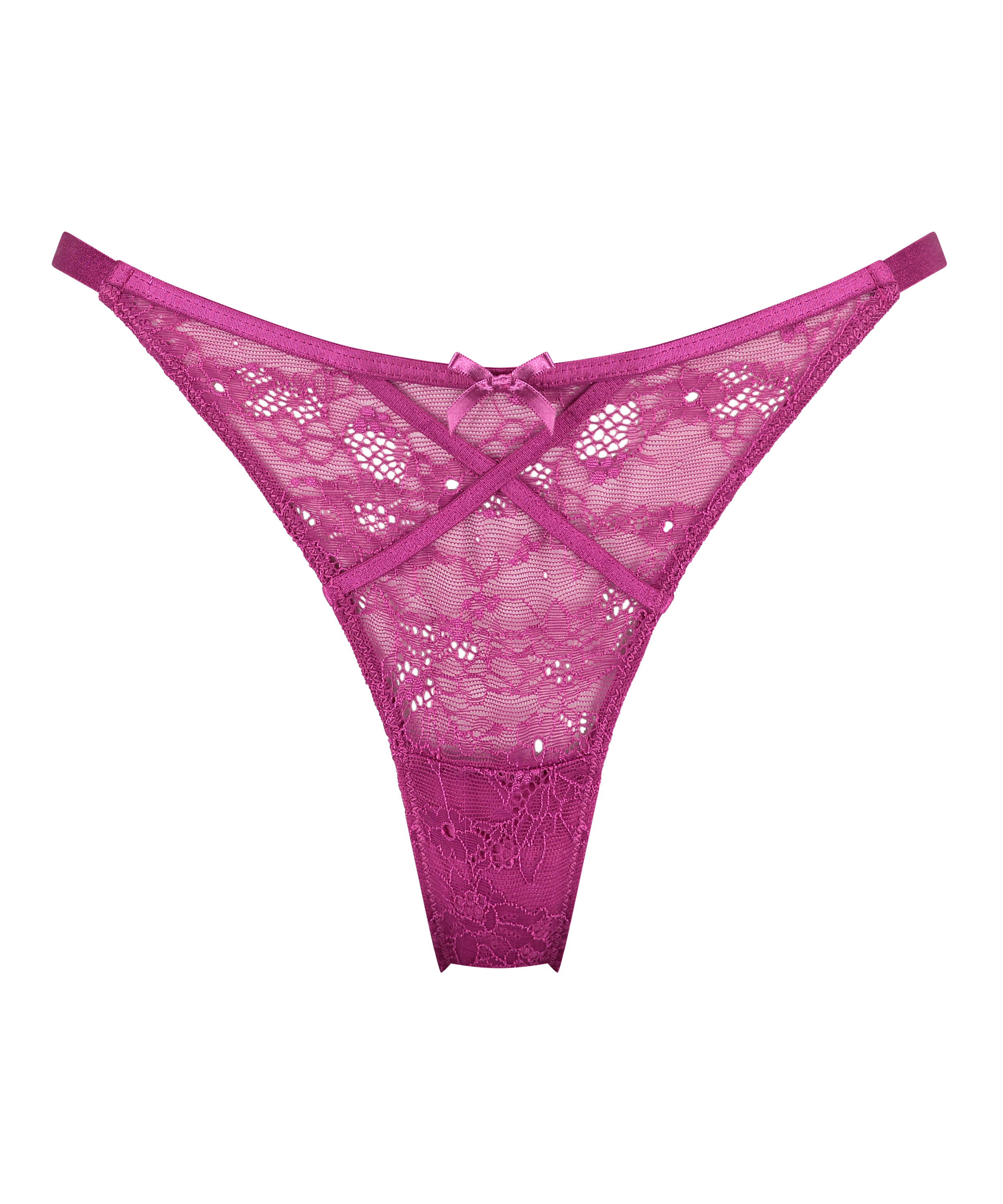 String taille haute Corby, Rose, main