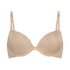Soutien-gorge à armatures préformé Transparent Back Multiway, Beige